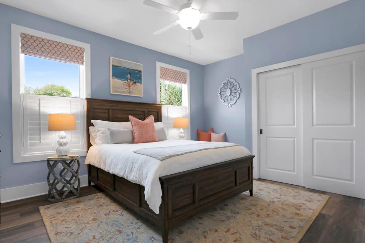 Blue House, Prime Location, Family Amenities, Bbq! Villa St. Augustine Bagian luar foto