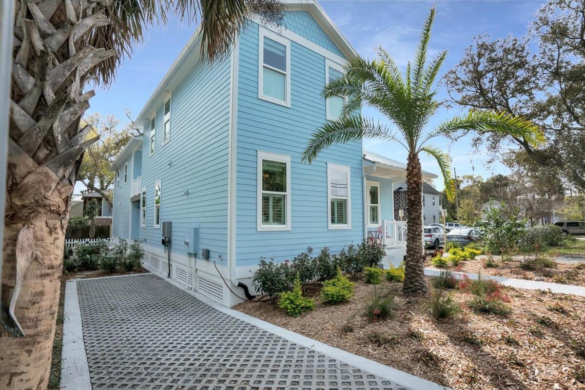 Blue House, Prime Location, Family Amenities, Bbq! Villa St. Augustine Bagian luar foto