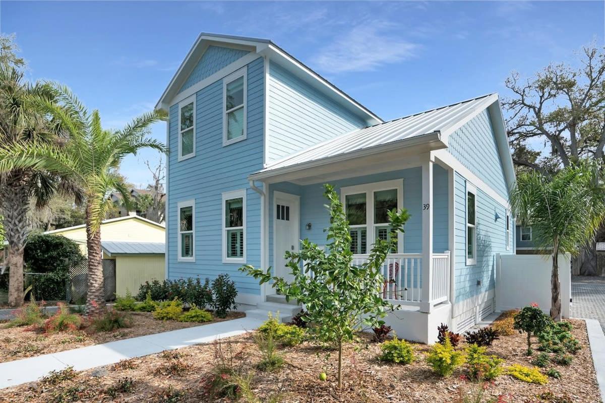 Blue House, Prime Location, Family Amenities, Bbq! Villa St. Augustine Bagian luar foto