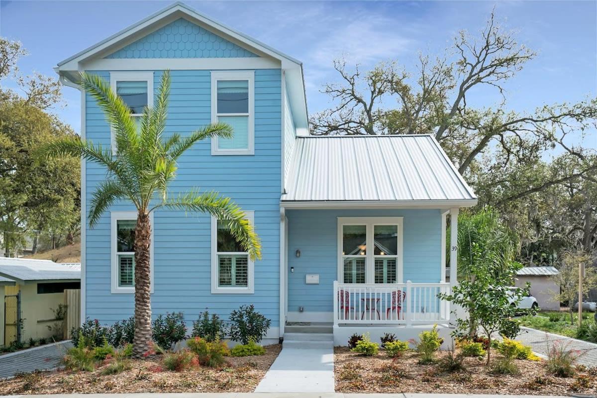 Blue House, Prime Location, Family Amenities, Bbq! Villa St. Augustine Bagian luar foto